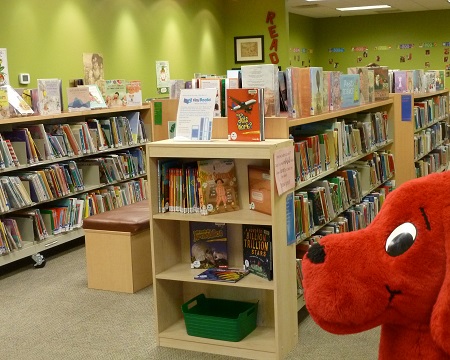 In the Books--children's library