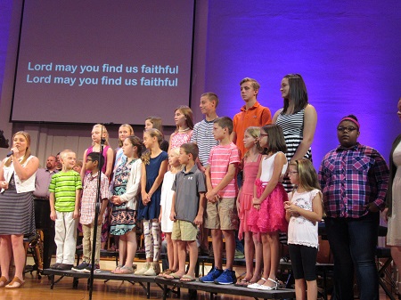 Preaching to the Choir--children's choir