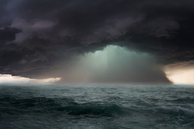 Keep On Keeping On--storm at sea