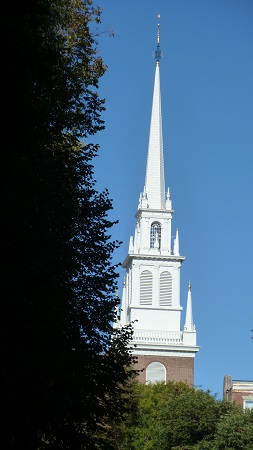 Keep Your Eyes Peeled--Old North Church steeple