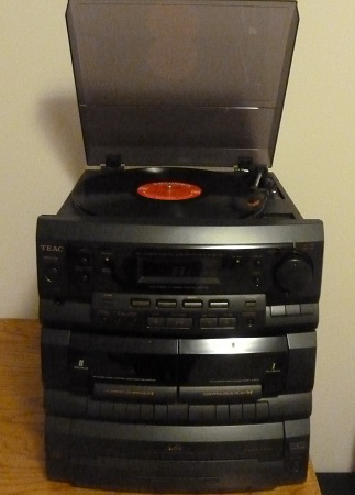 Like a broken record--an open record player